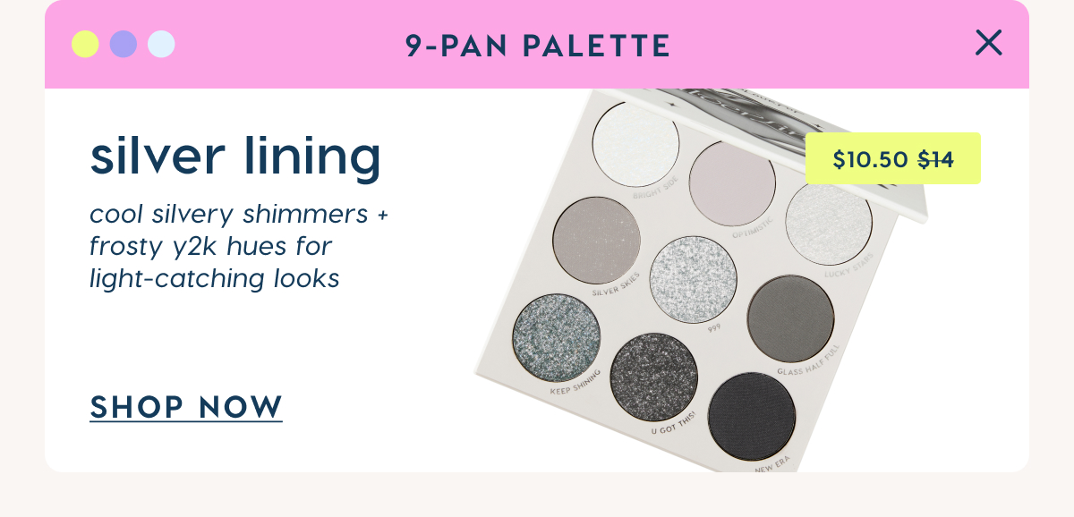 Shop Silver Lining palette