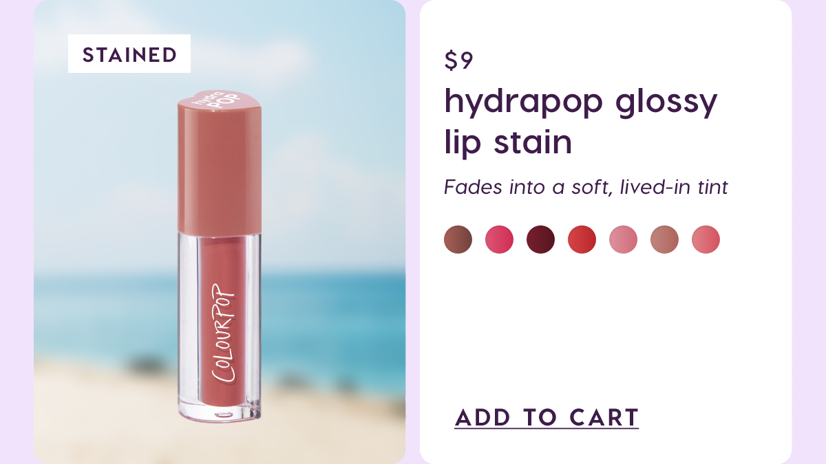 Shop HydraPop Glossy Lip Stain