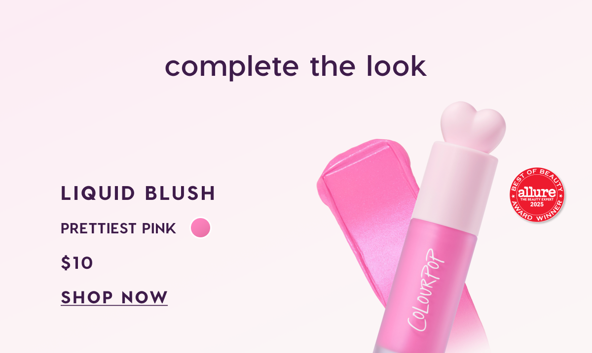 Complete the Look: Liquid Blush in Prettiest Pink