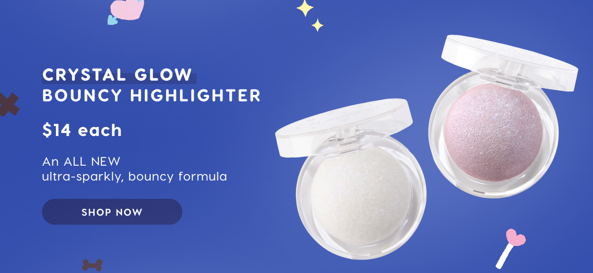 Crystal Glow Bouncy Highlighter. Shop Now