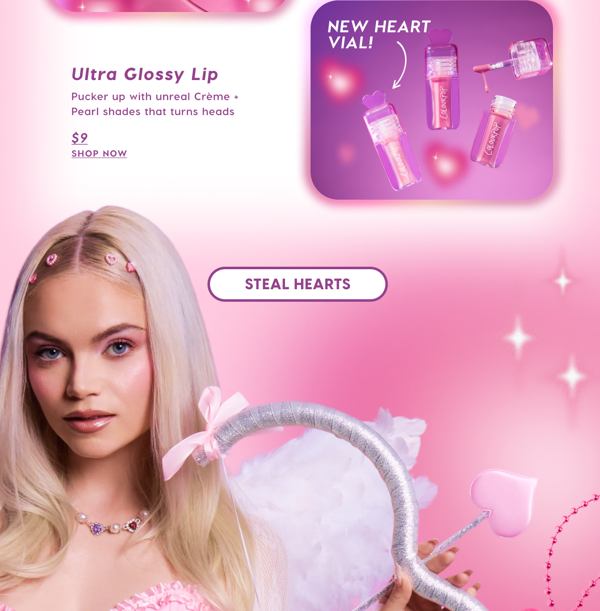 Ultra Glossy Lip $9 each | STEAL HEARTS
