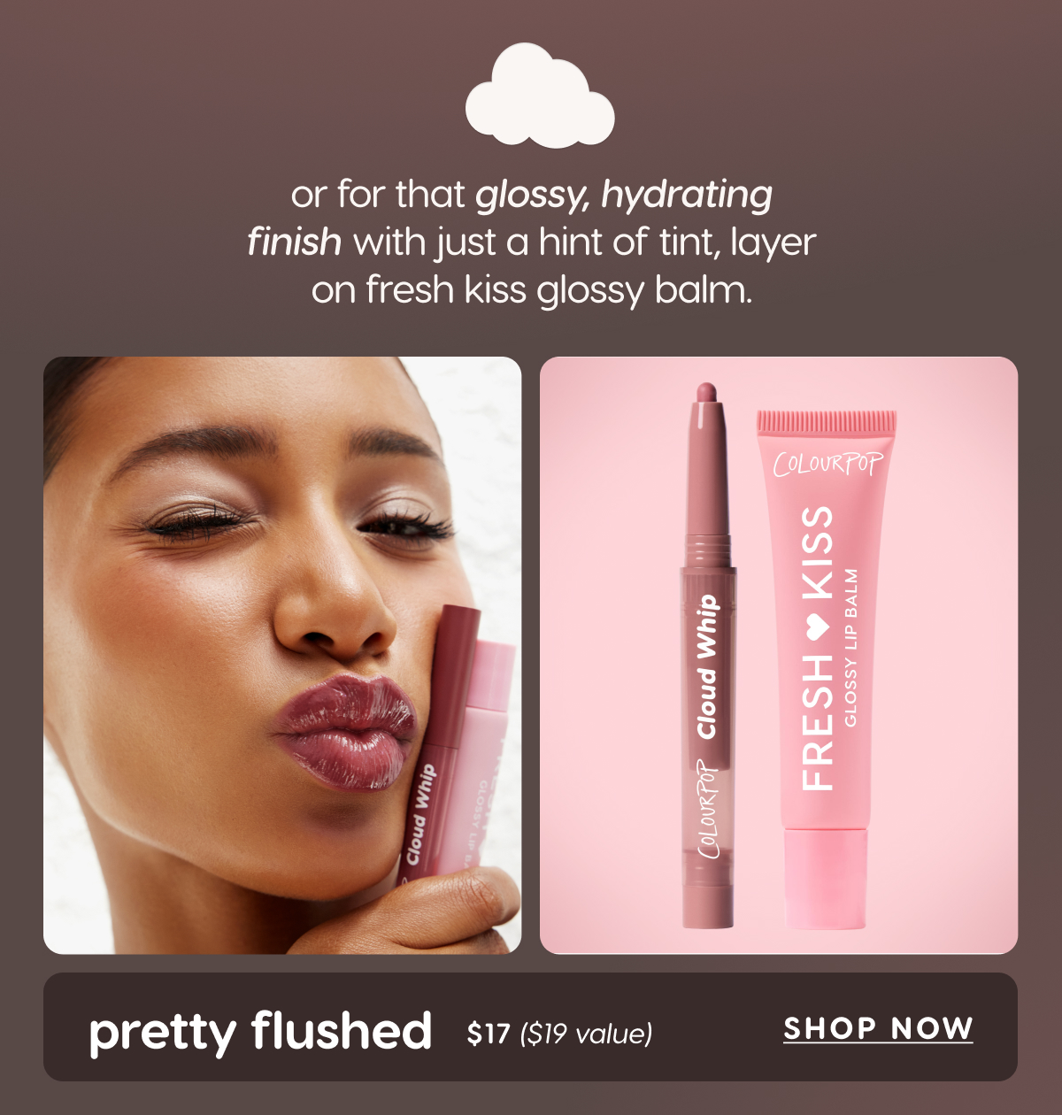 pretty flushed. shop now