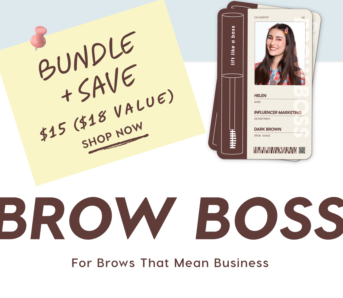 Bundle and Save. Buy both for $15 ($18 value)