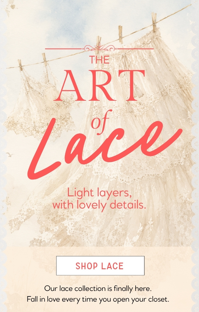 The Lace Collection is Here