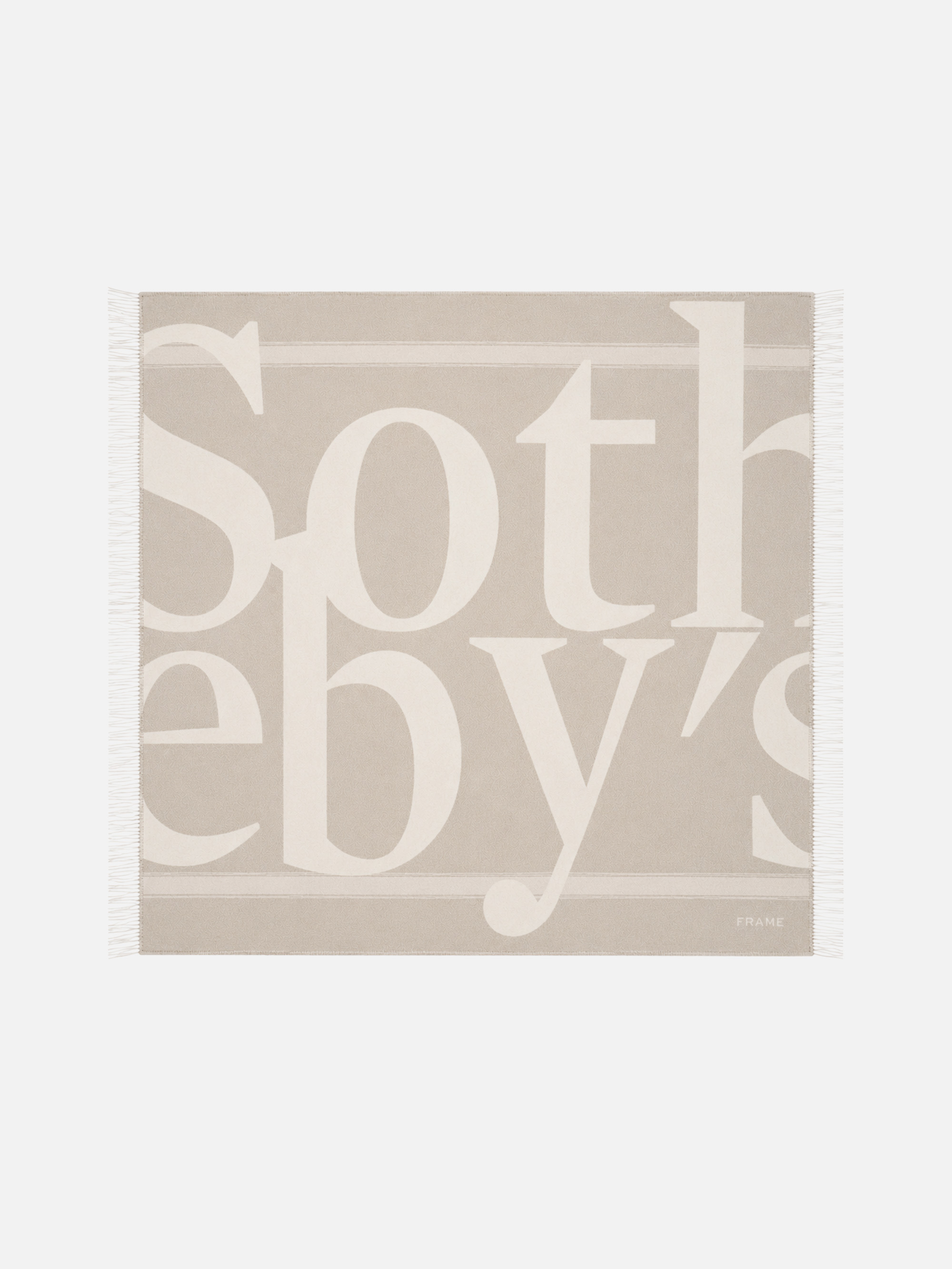 SOTHEBY'S BEACH BLANKET IN CREAM MULTI