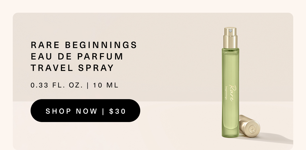 Rare Beginnings Eau de Parfum Travel Spray. Shop Now.