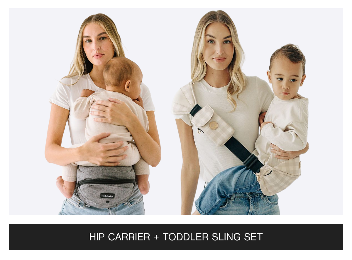 Hip Carrier + Toddler Sling Set