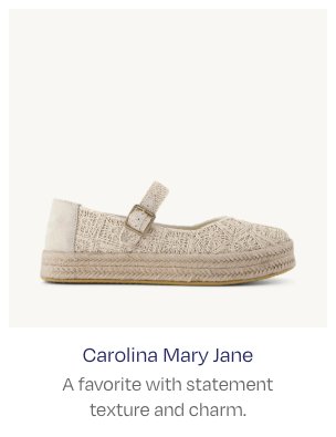 Carolina Mary Jane Espadrille