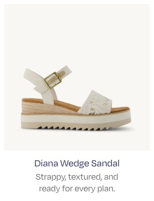 Diana Wedge Sandal