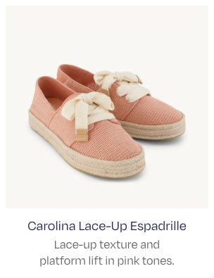 Carolina Lace-Up Espadrille