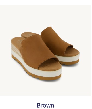 Diana Mule Wedge Sandal