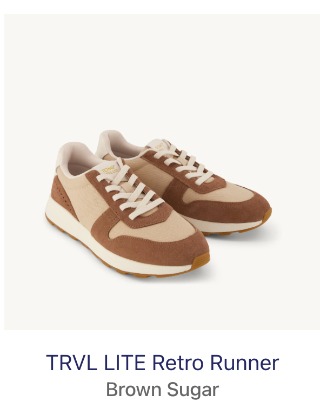 TRVL LITE Retro Runner Sneaker