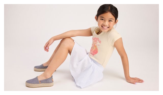 Valencia Platform Kids Espadrille