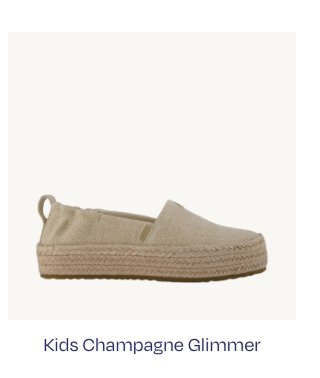 Valencia Platform Kids Espadrille