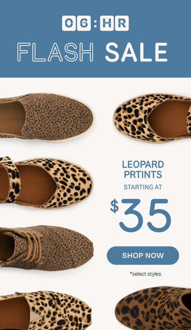 Leopard Prints Starting at $35