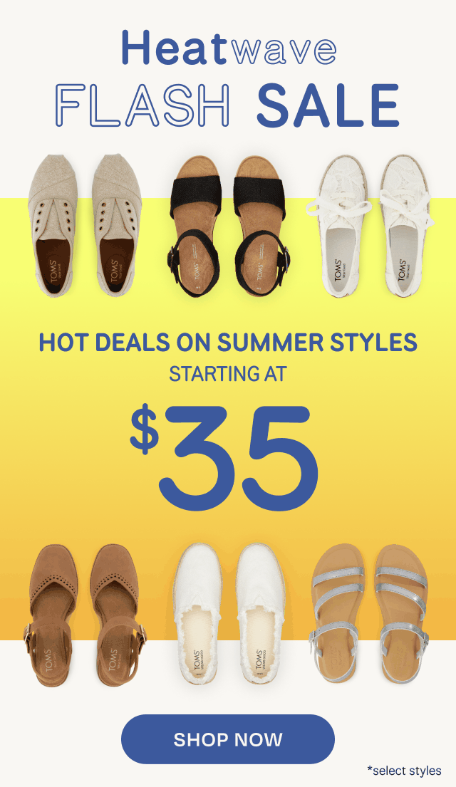 Forecast: Hot Deals Starting at $35