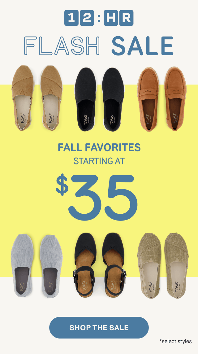 Fall Favorites Starting at $35