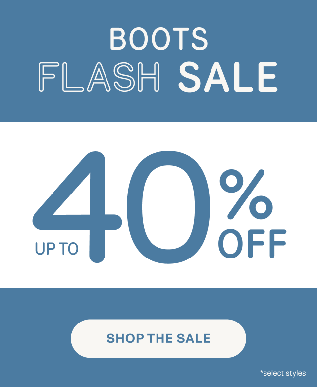 Boots Flash Sale