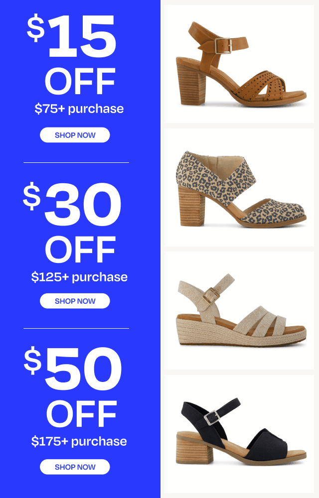 More Shoes, More Savings