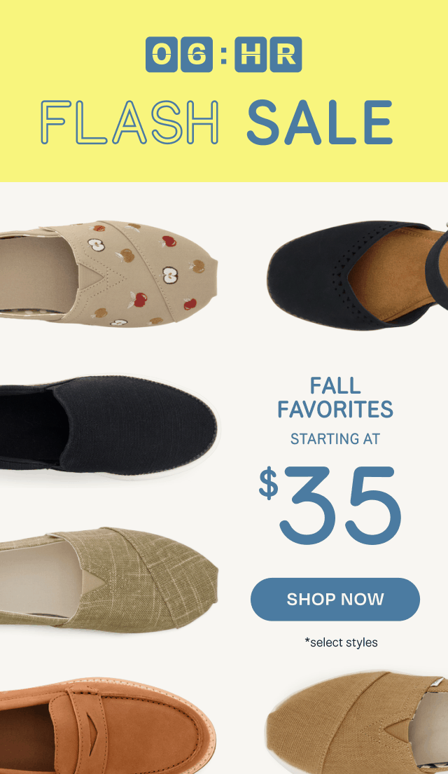 Fall Favorites Starting at $35