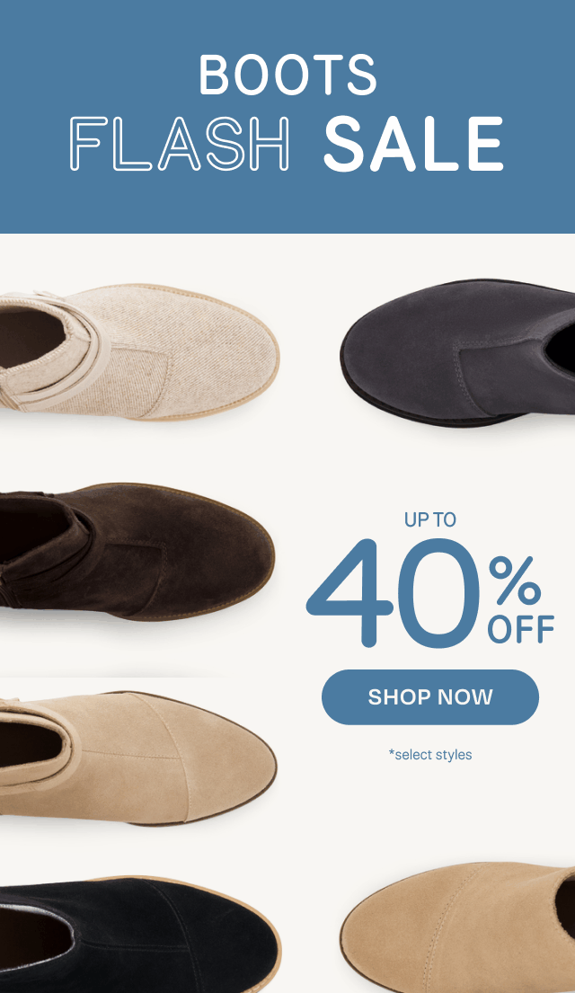 Boots Flash Sale