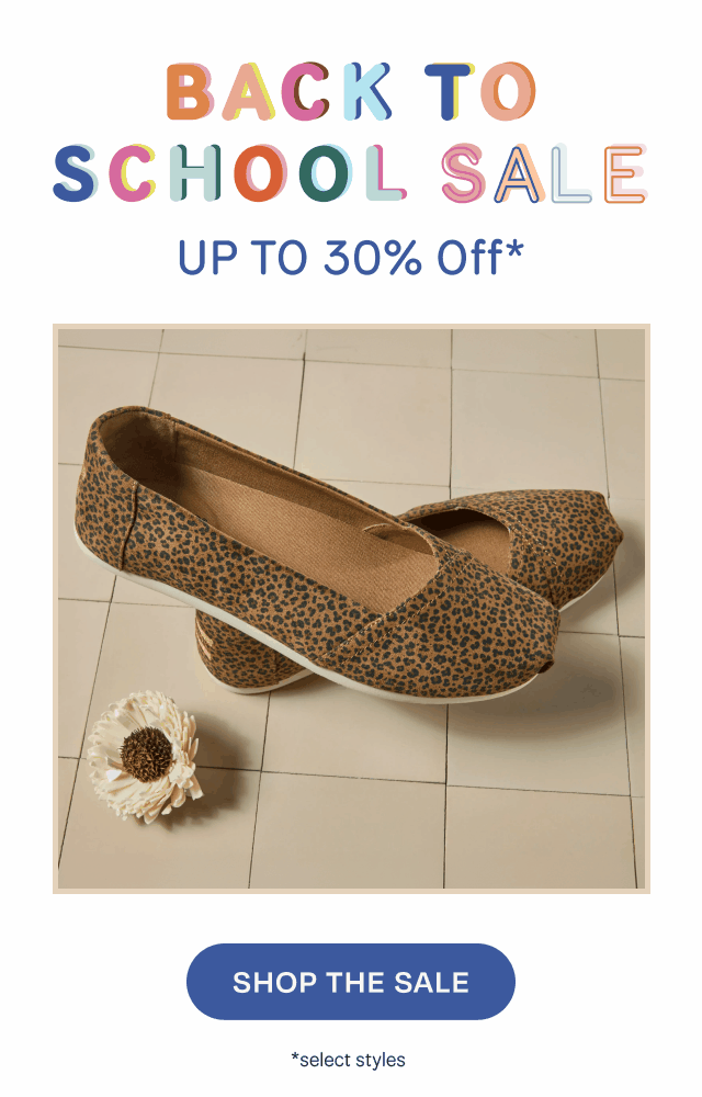 Back to School Sale