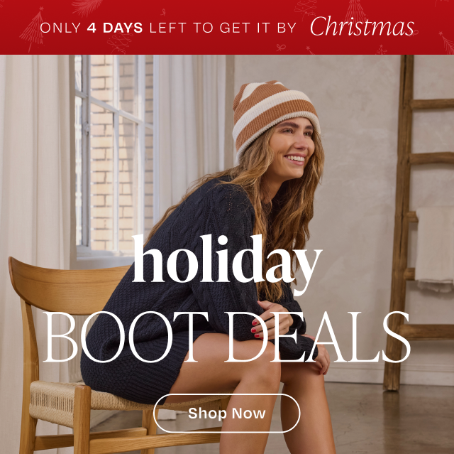 Holiday Boot Deals - Image