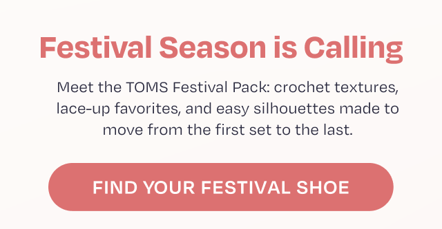 Find Your Festival Shoe