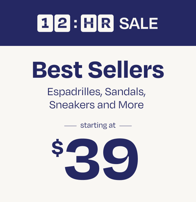 Best Sellers starting at $39