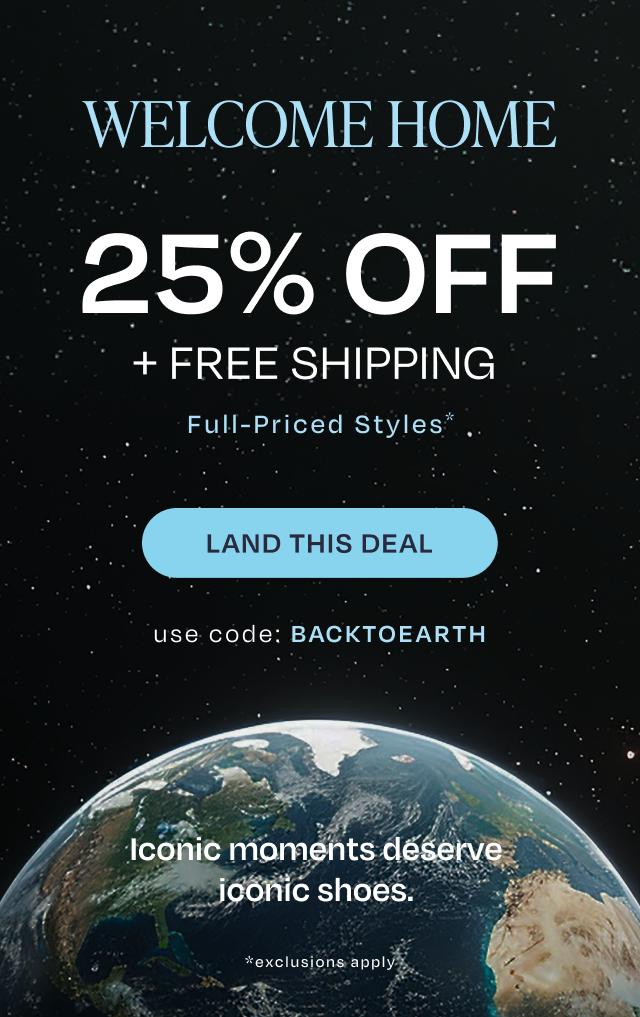 25% Off Select Full-Priced Styles + Free Shipping