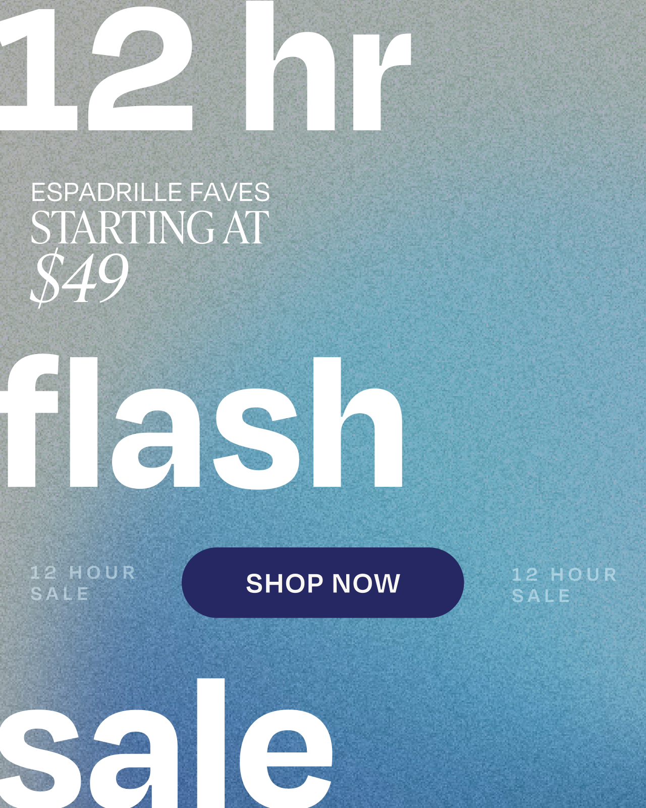 Espadrille Faves Starting at $49