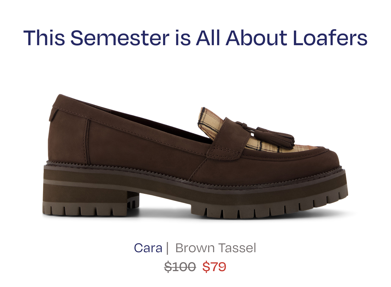 Cara Tassel Loafer