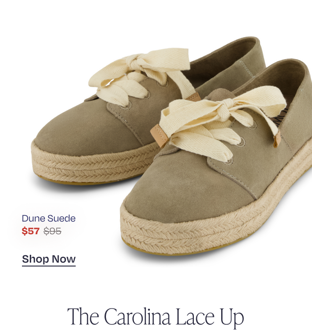 Carolina Lace-Up Espadrille