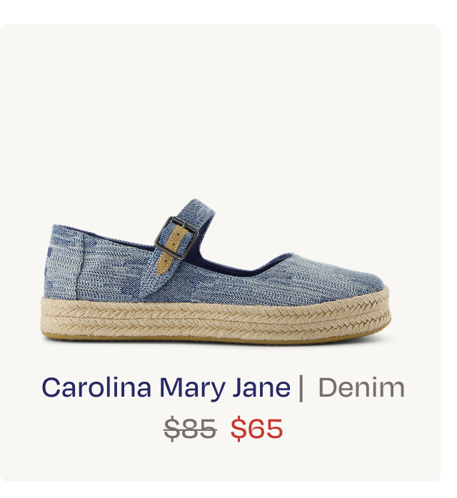 Carolina Mary Jane Espadrille