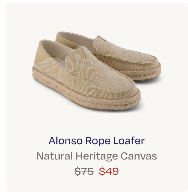 Alonso Rope Loafer
