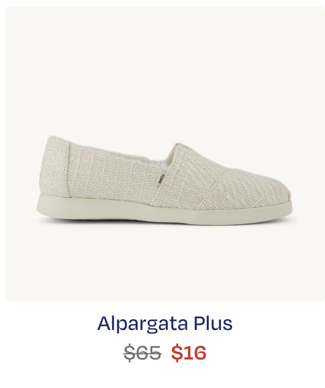 Alpargata Plus