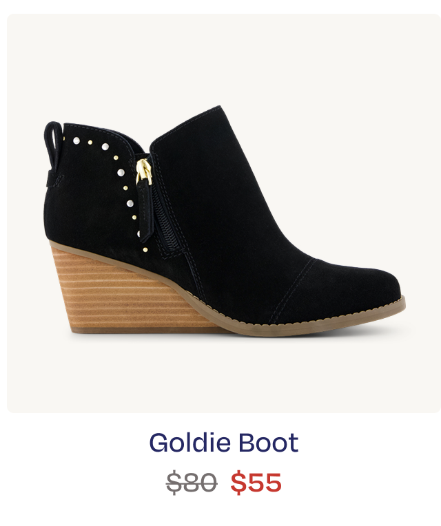 Goldie Wedge Ankle Bootie