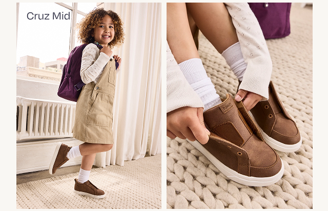 Cruz Mid Kids Slip On Shoe - Image