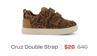 Cruz Double Strap Toddler Sneaker - Image