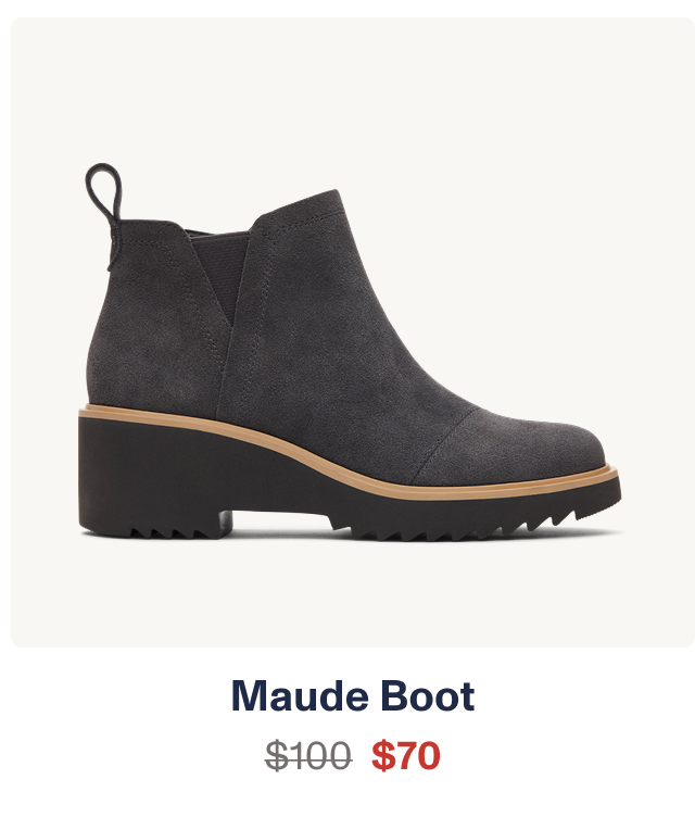 Maude Wedge Boot