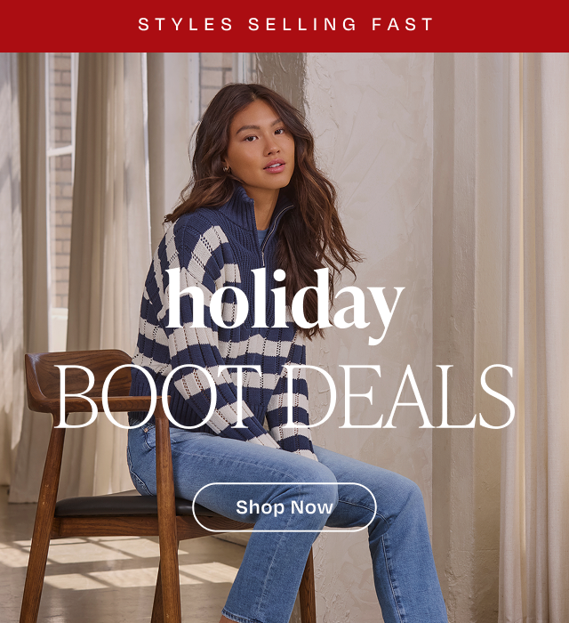 Holiday Boot Deals - Image