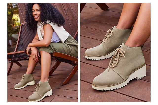 Maude Wedge Lace-Up Boot - Image