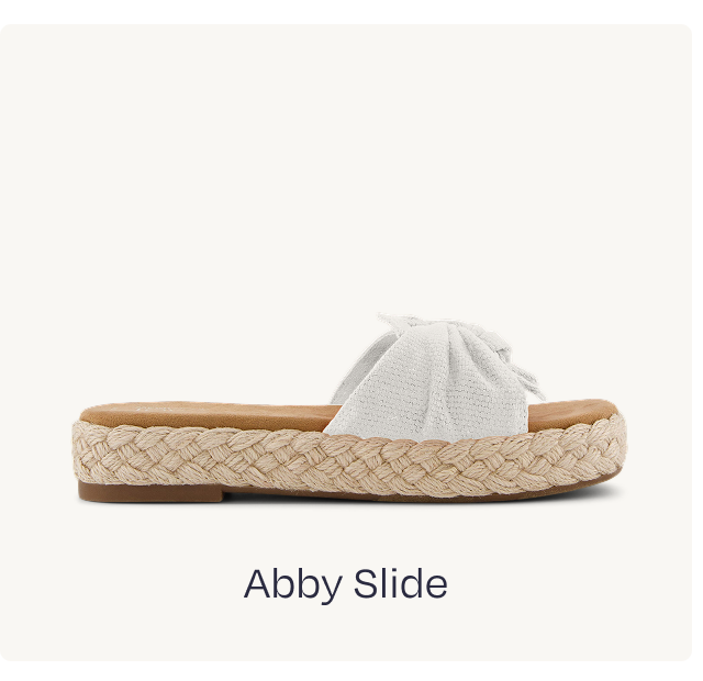 Abby Slide Flatform Espadrille Sandal