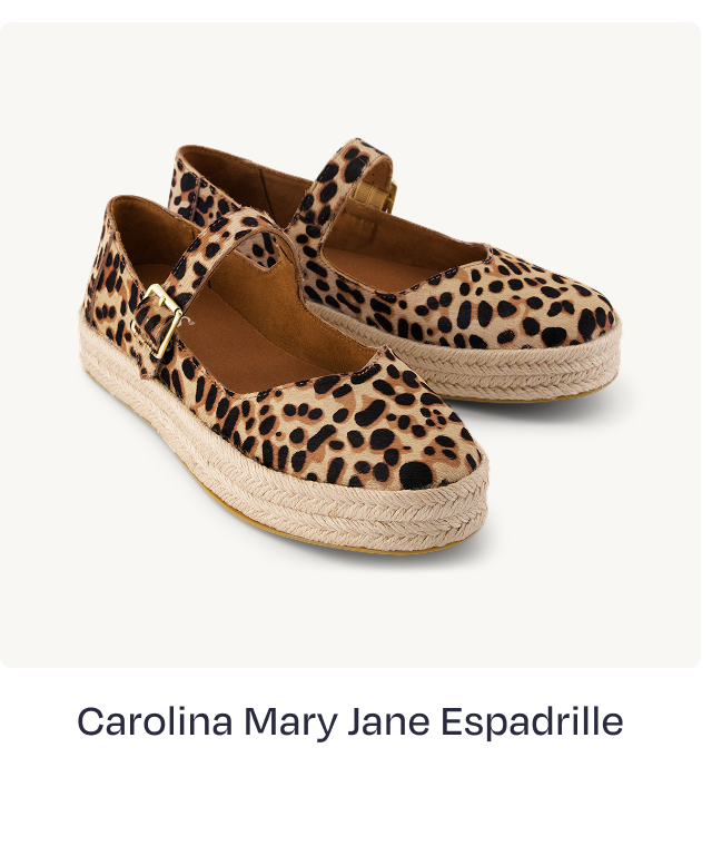 Carolina Mary Jane Espadrille
