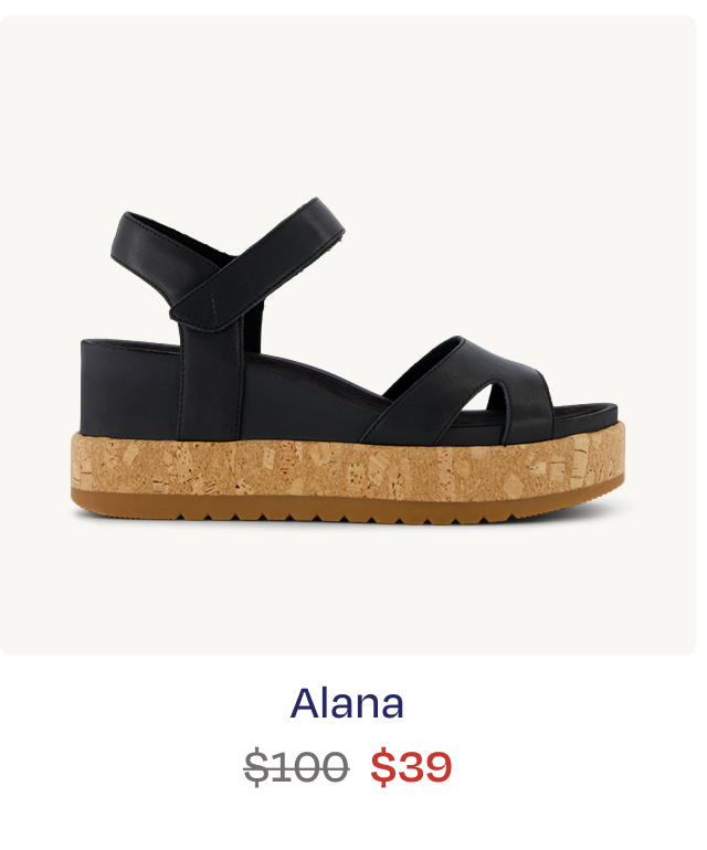 Alana Wedge Sandal
