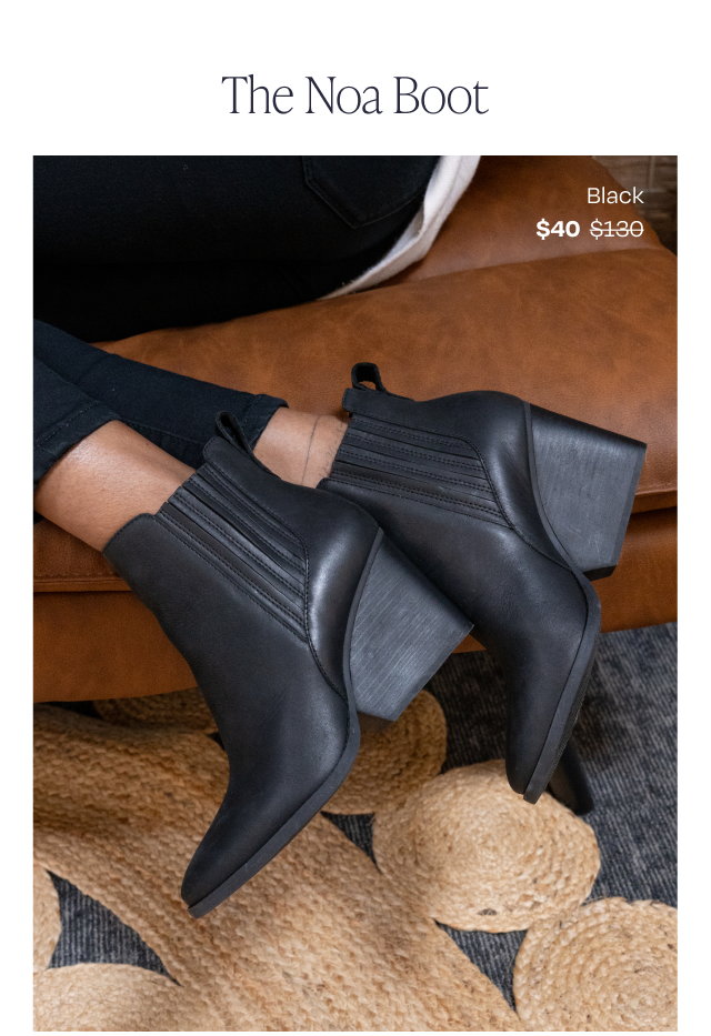 The Noa Boot - Black