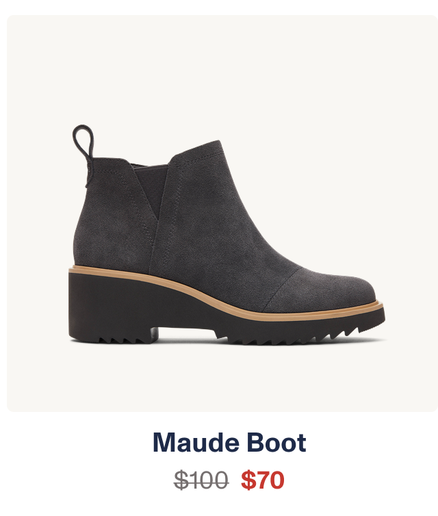 Maude Wedge Boot