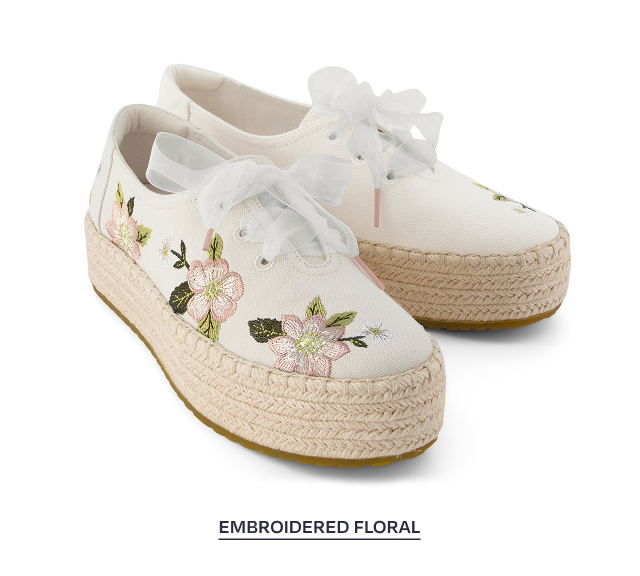 Valencia Lace-Up Platform Espadrille
