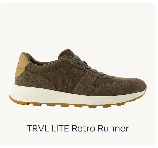 TRVL LITE Retro Runner Sneaker