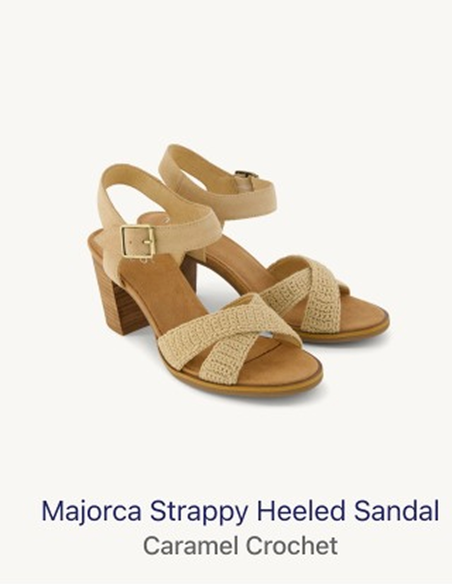 Majorca Strappy Heeled Sandal